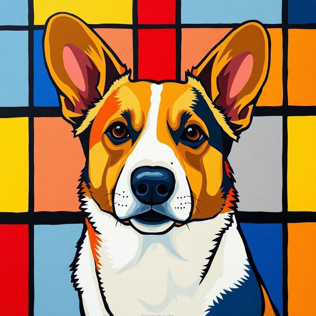 Estilo Mondrian